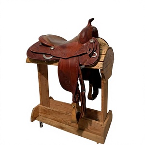 Silla de Montar Inglesa de Cuero de Búfalo 100% Auténtico, Fabricada a Medida, Calidad Premium, Silla de Carreras, Silla de Montar de Madera, Caja para Silla de Montar Europea - Product Image 1