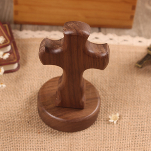 Madera Jerusalén Cruz de madera Cruces Decoración - Product Image 5