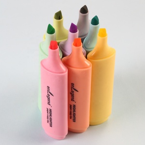 Marcadores Fluorescentes Anti-Rollo para Escritorio: Colores <span class=keywords><strong>Pastel</strong></span> Suaves + Estuche de Diseño Elegante - Product Image 5