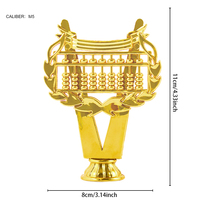 Offres Spéciales spécial Abacus Trophy pièces étudiant et enfants compétition trophée accessoires plastique OEM personnalisé trophée pièces