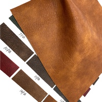 Simili cuir PVC Rexine gaufré brossé écologique imperméable de 1,0 mm pour ameublement, artisanat et décoration intérieure