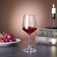 Verre à vin à coupe froide de qualité professionnelle, en cristal sans plomb, pour la dégustation de vin rouge, idéal pour restaurants et bars, achat en gros