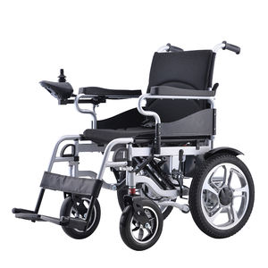 Silla de ruedas eléctrica de viaje ultraligera superventas 2024, diseño plegable automático portátil para equipos de rehabilitación para discapacitados - Product Image 2
