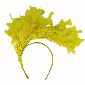 Carnival <strong>Easter</strong> Feather Ball Party <strong>Easter</strong> <strong>Headband</strong> Hair Hoop <strong>Headband</strong> Triangular Feathers <strong>Headband</strong> - Product Image 2