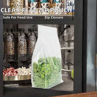 Sachet Doypack Personnalisé Givré Imprimé pour Emballage Alimentaire, Refermable avec Fermeture Zip, pour Fabricants de Snacks et Emballage d'Aliments Secs