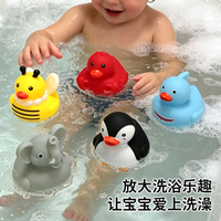Canard de bain en PVC personnalisé de 2 pouces, jouet couineur flottant avec logo personnalisé pour bébés et enfants, vente en gros