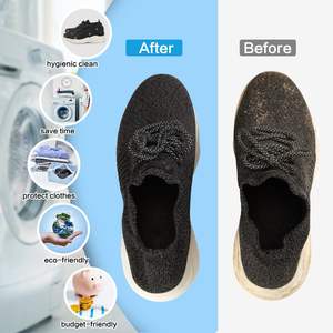 Sac de lavage en maille sac à linge pliant pour chaussures baskets sac de lavage - Product Image 4