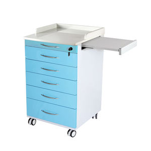 موضة جديدة ، أثاث منزلي للعيادة غير القابل للصدأ ، خزانة طاولة متنقلة ، خزانة براز درج أسنان - Product Image 6