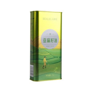 Vente en gros de boîtes de conserve rectangulaires en fer blanc de qualité supérieure, personnalisables, de 0,5L à 5L, de qualité alimentaire, pour l'huile d'olive, l'huile comestible, etc. - Product Image 3
