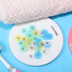 Kit de disques de polissage dentaire assortis, fournitures de polissage avec tige de mandrin pour outils de matériaux - Product Image 2