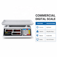 Balance électronique numérique de haute précision 30 kg 2026 avec écran LCD, indicateur de poids de table OEM/ODM en ABS