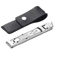 Coupe-ongles WELLFLYER NC-734 de haute qualité, ouverture large, sans éclaboussures, coupe-ongles, coupe-ongles en acier inoxydable, outils de manucure