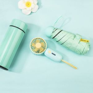 2025 Corporate Business <b>Gift</b> Promotion Set Christmas <b>Gift</b> <b>Box</b> Logo Customized Umbrella Mini Fan <b>Gift</b> <b>Box</b> Vacuum Cup Set - Product Image 3