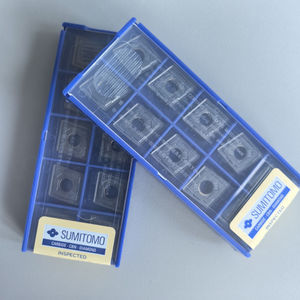 เม็ดมีดกลึงภายนอก CNC แท้ 100% รุ่น CNMG120408N-EG-AC5015S ผลิตจากทังสเตนคาร์ไบด์เคลือบ PVD สำหรับเครื่องกลึง รองรับ OEM - Product Image 2