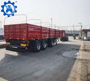 Semirremolque de 3 Ejes con Paredes Laterales de Acero para <span class=keywords><strong>el</strong></span> Transporte de Granos, Carbón, Carga a Granel y Productos Agrícolas - Product Image 1