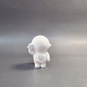 Moldes de fundición de resina hechos a mano para adornos decorativos DIY estilo Ins moldes de astronauta de silicona W0152 - Product Image 5