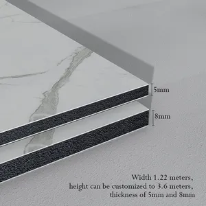 Panel de pared de PVC 3D impermeable Panel de pared de chapa de fibra de carbón de bambú para baño Material de decoración de edificios y oficinas interiores