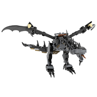 MOC1546 Los Anillos Nazgul Dragón Juguetes para Niños Regalos DIY Colección Anime Bloques de Construcción Educativos Juguetes para Niños