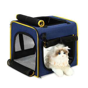 Tapis pour chien de taille moyenne <span class=keywords><strong>2</strong></span> en 1, <span class=keywords><strong>cage</strong></span>, maison, extérieur, fermeture à bouton, polyester écologique solide, camping, pliable, portable, double - Product Image 3