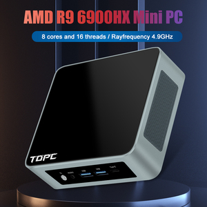 Amd Ryzen 5 7 R7 6800H Radeon 8 Core <span class=keywords><strong>Cpu</strong></span> Ddr4 32GB Ram 512GB Nvme Ssd 2,5G Lan 2 * DP 2 * hd-mi Wifi6 Computadora de escritorio Mini Pc - Product Image 4