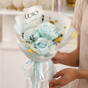 Bouquet de fleurs séchées d'herbe Every Love pampa avec une idée de cadeau pour son été, décoration de maison, meilleurs amis, cadeau longue durée - Product Image 5