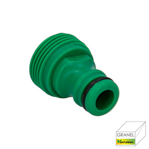 Adattatore per Tubo Flessibile in Plastica Maschio da 3/4 Pollici, Confezione Multipla - Product Image 1