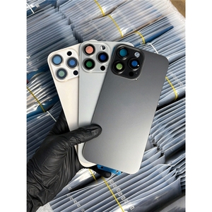 Carcasa Trasera de Vidrio con Diseño OEM para iPhone 15 Pro/15 Pro Max, Repuesto de Carcasa para Teléfono Móvil con Acceso a la Cámara - Product Image 6