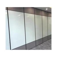 Customized Movable Operable Glass Wall System Tempered Glass Partition for Office & Conference Room