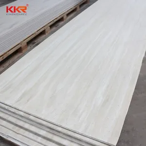 KKR оптом 20 мм 30 мм чистый акриловый лист акриловый твердый поверхностный камень для кухонных столов