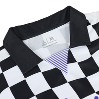 Maillots de Football Rétro Classiques Personnalisés, Tenues de Sport Vintage, T-shirt de Football Homme Col en V