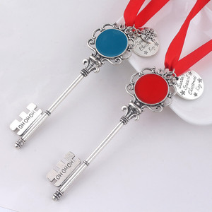 Lettera nastro portachiavi monogramma <span class=keywords><strong>natale</strong></span> magico babbo <span class=keywords><strong>natale</strong></span> portachiavi sublimazione regalo di <span class=keywords><strong>natale</strong></span> - Product Image 3