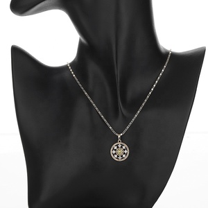 Bisuterie Joyeria Bisuterias Oro Venta al por mayor 18K Chapado en oro Latón Circón Pendientes Y Collares Conjuntos Mujer Conjunto De Joyería De Moda - Product Image 4
