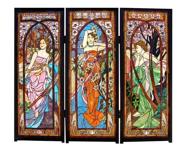 Factory Sale Decorative Building Glass Home Lead Stained Glass for Door and Window Partition