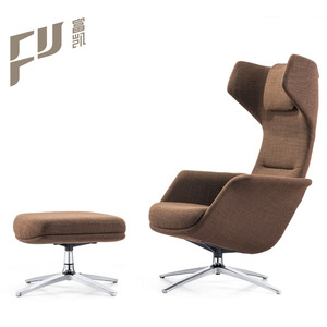 Haut hôtel arrière chaises longues en tissu avec <span class=keywords><strong>pouf</strong></span> <span class=keywords><strong>pas</strong></span> <span class=keywords><strong>cher</strong></span> - Product Image 4