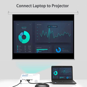 Mạ Vàng HD-MI Để <span class=keywords><strong>VGA</strong></span> 1.8M Cable (Nam Để Nam) <span class=keywords><strong>Audio</strong></span> Video Cable Cho Máy Tính Máy Tính Để Bàn Máy Tính Xách Tay PC - Product Image 3