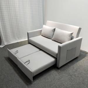 Sofá <span class=keywords><strong>cama</strong></span> plegable de tela para sala de espera, sofá <span class=keywords><strong>cama</strong></span> de <span class=keywords><strong>dos</strong></span> asientos, diseño moderno - Product Image 5