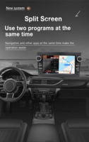 Radio para Auto Android 14 de 8 Núcleos y 64GB, 2DIN, GPS, OBD2, Amplificador, Pantalla LCD, Transmisor FM, Reproductor de CD RGB, Mirror Link, Pantalla Táctil HD de 7 Pulgadas