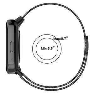 Coolyep Luxury Sports Milanese <span class=keywords><strong>Watch</strong></span> Straps Correa de reloj de acero inoxidable transpirable para Xiaomi <span class=keywords><strong>Mi</strong></span> <span class=keywords><strong>Watch</strong></span> <span class=keywords><strong>Lite</strong></span> 3 Redmi 3 - Product Image 6