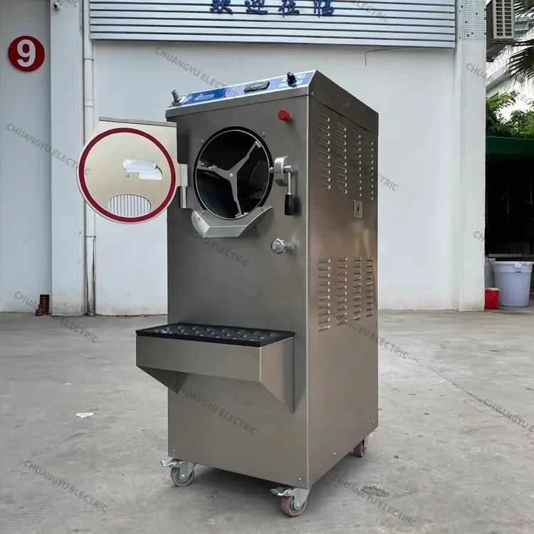 ブラボジラートマシンハードアイスクリーム最高品質管理80-90L/Hステンレス鋼冷凍ヨーグルトマシンミルクセーキ機