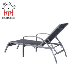 Mobilier <span class=keywords><strong>de</strong></span> patio extérieur en aluminium pour hôtel, balcon, plage, chaise longue au bord <span class=keywords><strong>de</strong></span> la piscine - Product Image 3