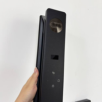 Serrure de porte intelligente avec reconnaissance faciale, empreinte digitale, mot de passe, WiFi, contrôle par application Tuya pour portes en acier
