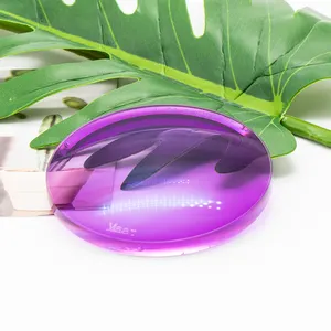 MAAT manufacturer 핫 잘 팔리는 1.56 photo purple HMC photochromic 수지 lens