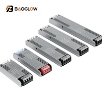 Prix usine 176V-264V 12/24V Transformateur d'alimentation à écran pour ruban LED, contrôle par interrupteur 24V pour éclairage LED 400W avec variateur