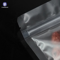 Sachet Doypack personnalisé avec logo, mat, transparent, refermable, pour emballage alimentaire (noix, thé, biscuits)