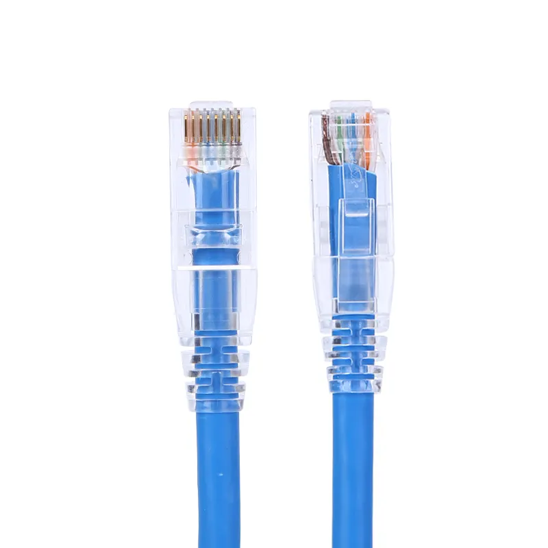 Computer deskphone TV use RJ45 connector PVC jacket copper wire cat 5e 6 cat5e cat6 UTP FTP indoor network cable patch cord