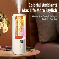 Diffuseur d'arômes intelligent rechargeable, vaporisateur de parfum minimaliste, diffuseur d'air mural pour la maison et la salle de bain