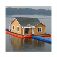 Dock flottant modulaire en cubes avec pistons en HDPE pour bateaux, piscines, restaurants, bars aquatiques et pêche