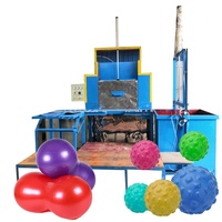 Machine de rotomoulage pour la fabrication de balles, machine en PVC pour la fabrication de jouets, petite machine pour le rotomoulage, moule pour la fabrication de jouets