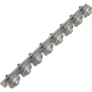Sistema de Rieles de Flujo de Alta Resistencia, Rieles de Flujo de Acero Inoxidable Duraderos para Transportadores y Almacenamiento en Almacenes CRONY 2 3 4 5 6 7 8 9 10 11 - Product Image 4