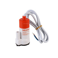 SEA FLO Bestseller 12LPM 16LPM Mini Tauchpumpe für sauberes Wasser 18 AWG 1m lange Kabel CE-zertifiziert 1 Jahr Garantie